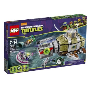 Lego Ninja Turtles 79121 - Turtle Onderzeeër Achtervolging