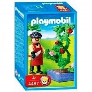 Playmobil City Life 4487 - Tuinman met rozenstruik