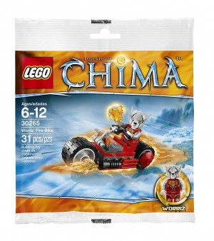 Lego Chima 30265 - Worriz' Fire Bike
