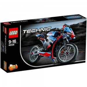 Lego Technic 42036 - Straatmotor