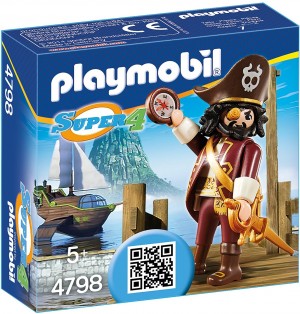 Playmobil Super4 4798 - Kapitein Haaibaard
