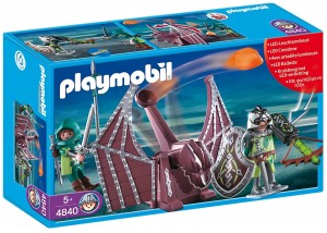 Playmobil Knights 4840 - Groene Drakenridders met Katapult