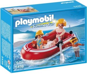 Playmobil Summer Fun 5439 - Toeristen met rubberboot
