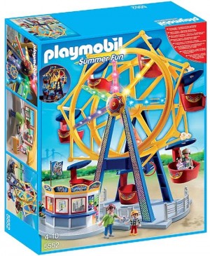 Playmobil Summer Fun 5552 - Groot draairad met verlichting