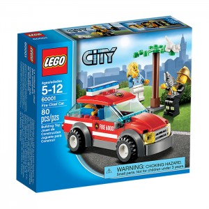 LEGO CITY BRANDWEERCOMMANDANT - 60001