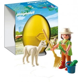 Playmobil Easter 4944 - Dierenverzorger met alpaca
