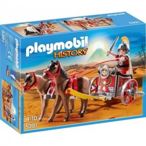 Playmobil History 5391 - Romeinse strijdwagen met tribuun