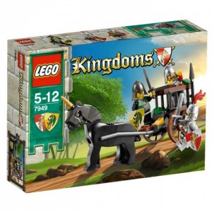 Lego Kingdoms  7949 - Redding uit de gevangeniswagen