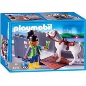 Playmobil Country 4316 - Transportbox met paard