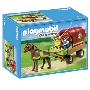 Playmobil Country 5228 - Pony met huifkar