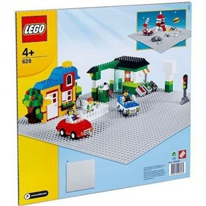 Lego City 628 - Grote grijze grondplaat