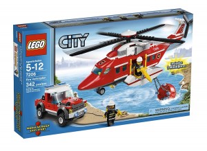 Lego City  7206 - Brandweerhelikopter
