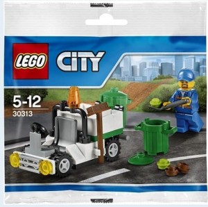 Lego City 30313 - Afvaldienst auto