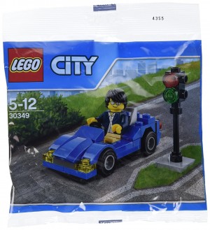 Lego City 30349 - Blauwe sportauto