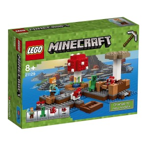 Lego Minecraft 21129 - Het Paddenstoeleiland