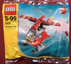 Lego City  7222 - Rode Helikopter