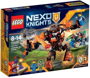 Leog Nexo Knights 70325 - Interfox neemt de koningin gevangen