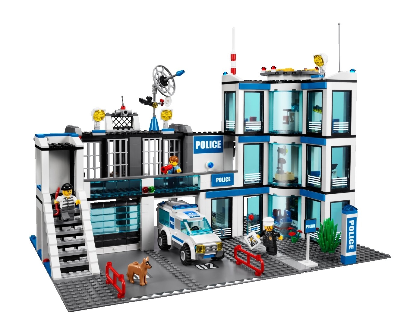 Lego City 7498 Politie bureau chipo