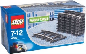 Lego City  4520 - Gebogen Rails