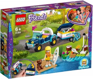 Lego Friends 41364 - Stephanie's Buggy en Aanhanger