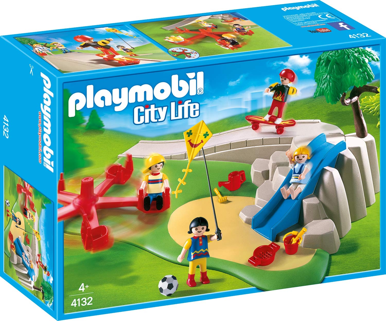 Site lijn tarwe vangst Playmobil 4132 - Superset speeltuin - chipo