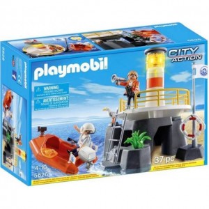 Playmobil 5626 - Vuurtoren en reddingsboot