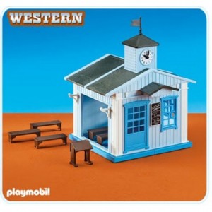 Playmobil 6279 - Western school (heruitgave)