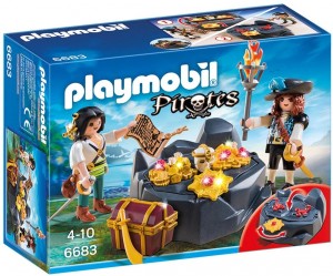 Playmobil 6683 - Koninklijke schatkist met piraten