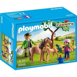 Playmobil 6949 - Dierenarts met pony's