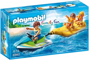 Playmobil 6980 - Jetski met bananenboot