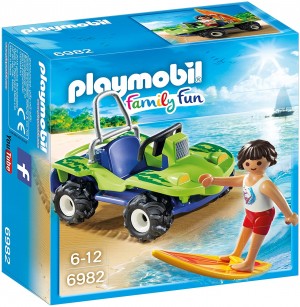 Playmobil 6982 - Surfer met strandbuggy