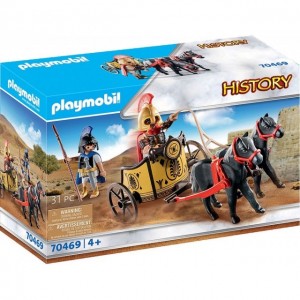 Playmobil 70469 - Achilles en Patroclus met strijdwagen