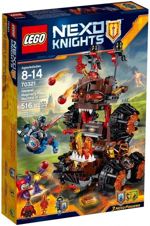 Lego Nexo Knight 70321 - Generaal Magmars belegeringsmachine