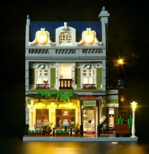 Led Verlichting voor Lego 10243 Parisien Restaurant
