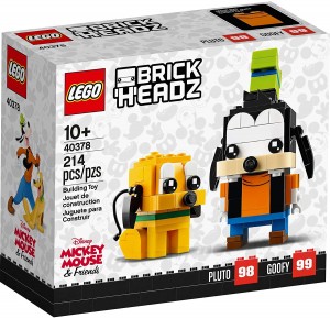 Lego Brickheadz 40378 - Goofy & Pluto