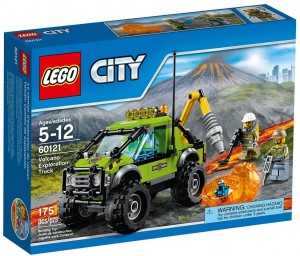 Lego City 60121 - Vulkaanonderzoekstruck