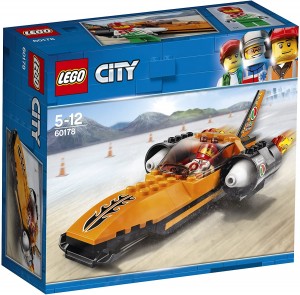 Lego City 60178 - Snelheidsrecord-auto