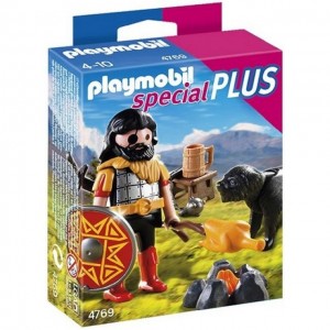 Playmobil 4769 - Barbaar met kampvuur en hond