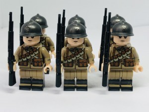 V09 - Franse Soldaten ( 6x )