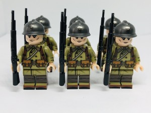 V08 - Franse Soldaten ( 6x )