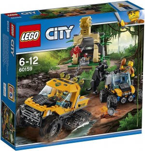 Lego City 60159 - Jungle Missie met Halfrupsvoertuig