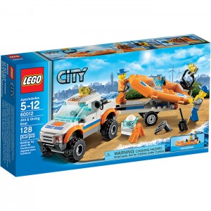 Lego City 60012 - 4x4 en Duikersboot