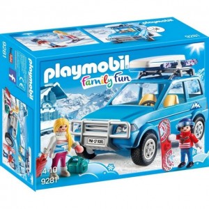 Playmobil 981 - 4x4 met dakkoffer