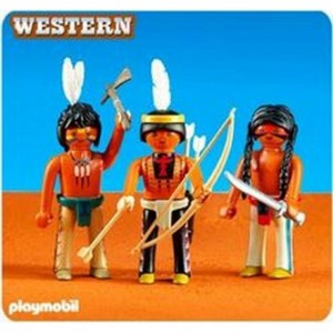 Playmobil 6272 - 3 Sioux Indianen