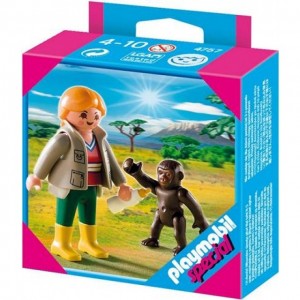 Playmobil 4757 - Dierenarts met baby-gorilla