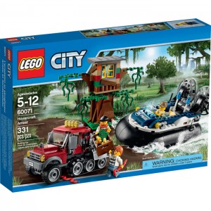 Lego City 60071 - Hovercraft achtervolging