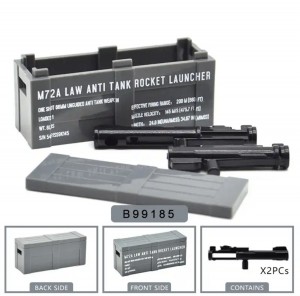 MW313 - Wapenkist met 2x een M72A ANTI-TANK ROCKET LAUNCHER