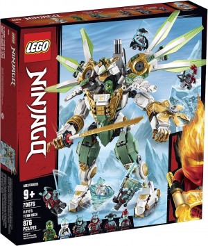 Lego Ninjago 70676 - Titanium mecha van Lloyd