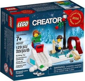 Lego Creator 40107 - Holiday Winter Skating Scene