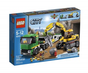 Lego City  4203 - Graafmachine-transport